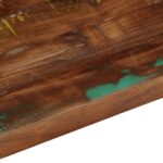 Dessus de table 70x70x3,8 cm carré bois massif de récupération – Image 7