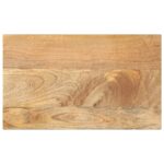 Dessus de table 50x30x2,5 cm rectangulaire bois massif manguier