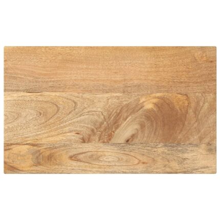 Dessus de table 60x30x2,5 cm rectangulaire bois massif manguier