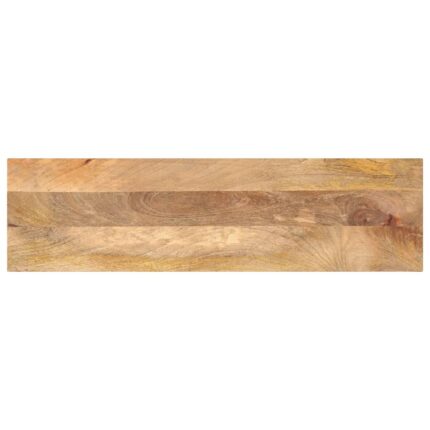 Dessus de table 100x30x2,5cm rectangulaire bois massif manguier