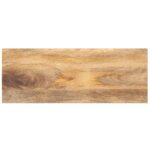 Dessus de table 90x40x2,5 cm rectangulaire bois massif manguier