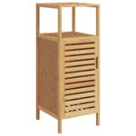 Armoire de salle de bain avec étagère 36x33x87 cm bambou – Image 2