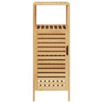 Armoire de salle de bain avec étagère 36x33x87 cm bambou – Image 3
