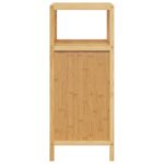 Armoire de salle de bain avec étagère 36x33x87 cm bambou – Image 4