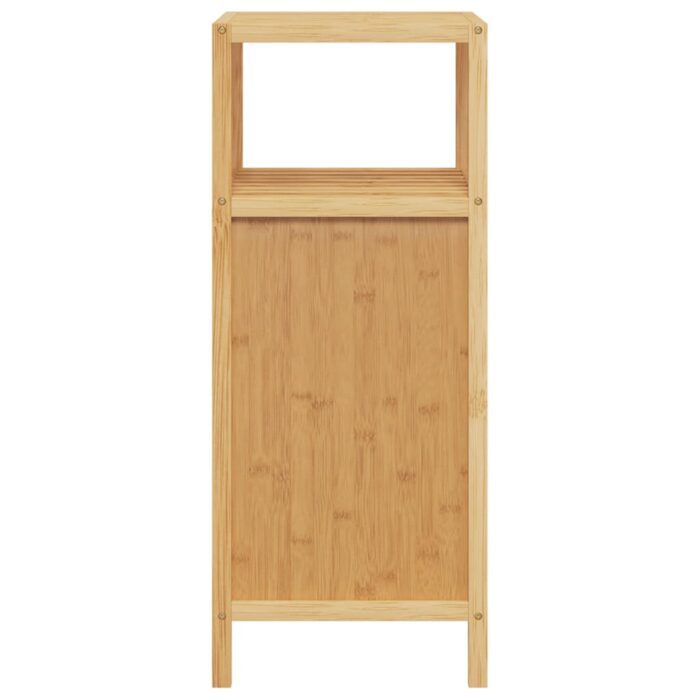 Armoire de salle de bain avec étagère 36x33x87 cm bambou – Image 4