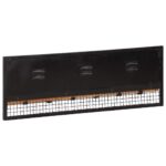 Porte-manteaux mural 90x11x30 cm bois massif de manguier – Image 3