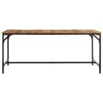 Table à manger 180x90x75 cm bois de manguier massif brut – Image 2
