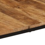 Table à manger 180x90x75 cm bois de manguier massif brut – Image 6