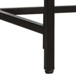 Table à manger 200x100x75 cm bois de manguier massif brut – Image 7