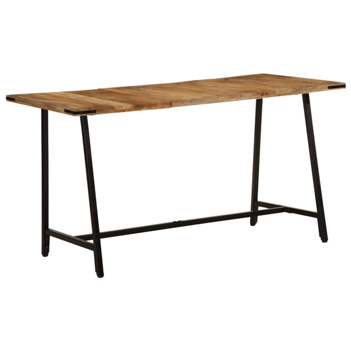 Table à manger 140x70x75 cm bois de manguier massif – Image 10
