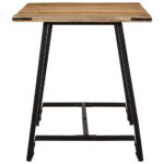 Table à manger 140x70x75 cm bois de manguier massif – Image 3