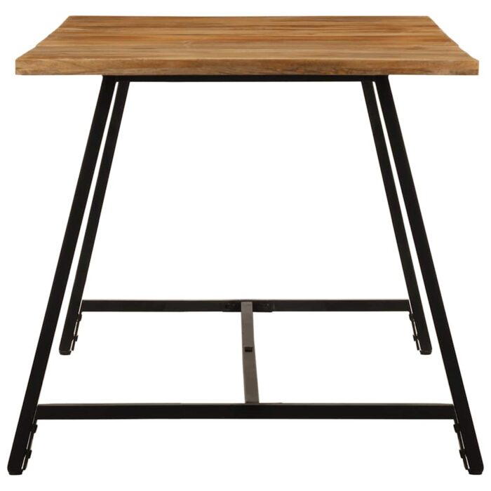 Table à manger 160x80x75 cm bois de manguier massif – Image 3