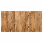 Table à manger 160x80x75 cm bois de manguier massif – Image 4