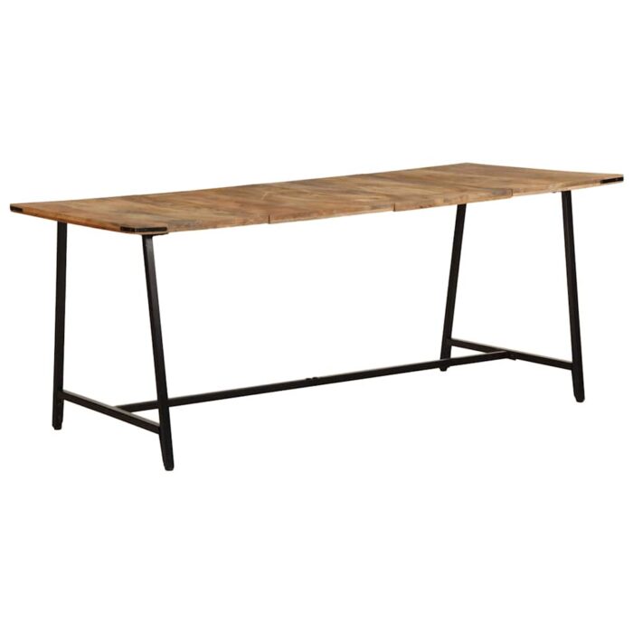 Table à dîner 180x90x75 cm bois de manguier massif – Image 1