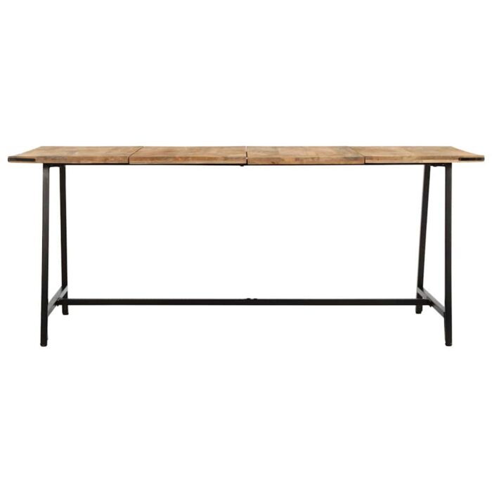 Table à dîner 180x90x75 cm bois de manguier massif – Image 2