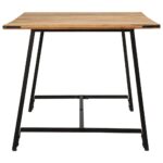 Table à dîner 180x90x75 cm bois de manguier massif – Image 3