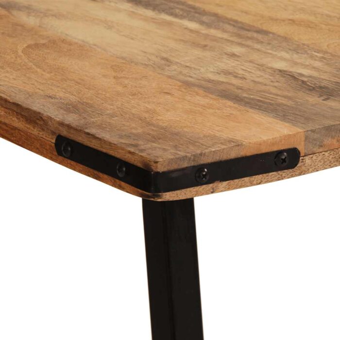 Table à dîner 180x90x75 cm bois de manguier massif – Image 5