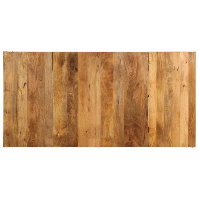 Table à manger 200x100x75 cm bois de manguier massif – Image 4