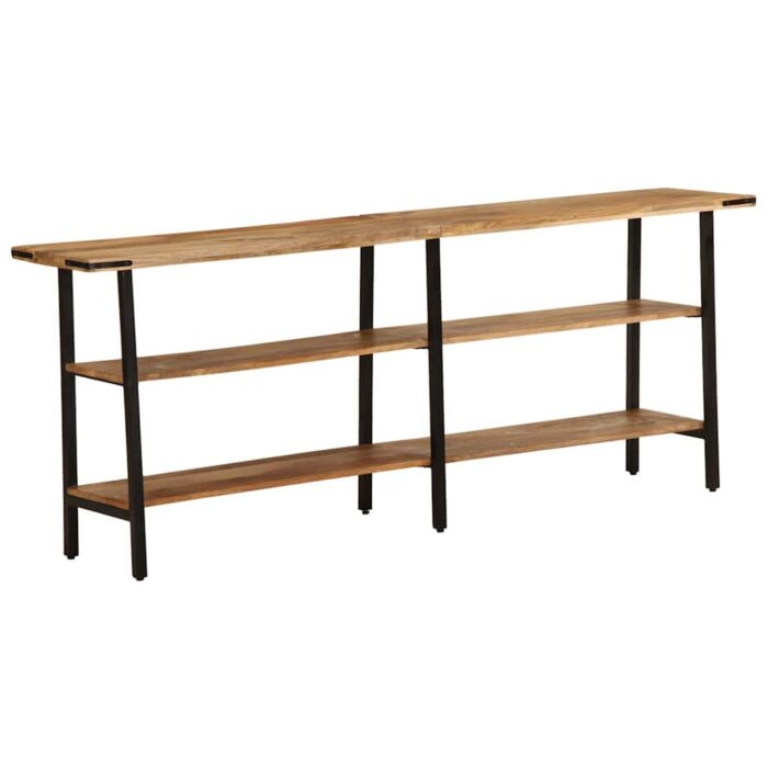 Table console 180x35x70 cm bois de manguier massif – Image 1