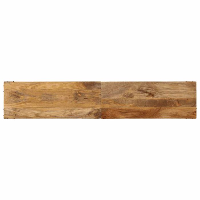 Table console 180x35x70 cm bois de manguier massif – Image 4
