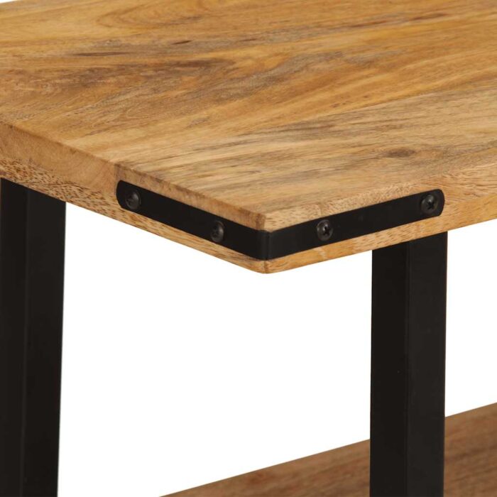 Table console 180x35x70 cm bois de manguier massif – Image 5