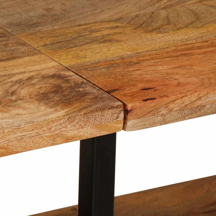 Table console 180x35x70 cm bois de manguier massif – Image 6