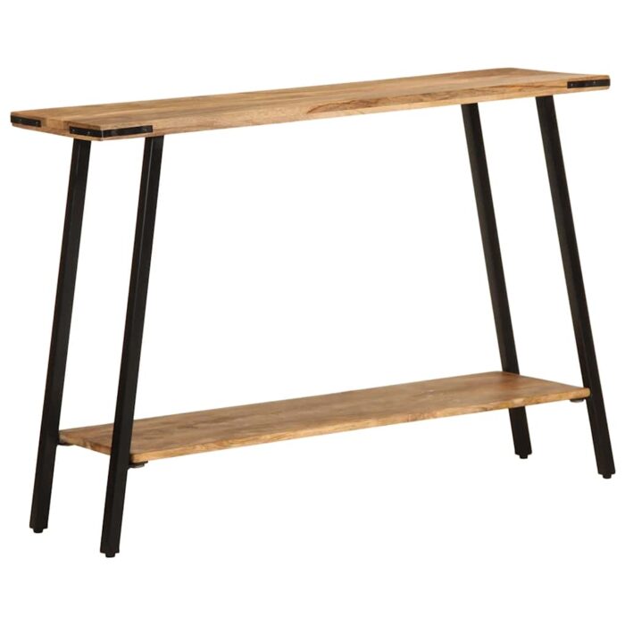 Table console 110x30x75 cm bois de manguier massif – Image 1