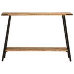 Table console 110x30x75 cm bois de manguier massif – Image 2