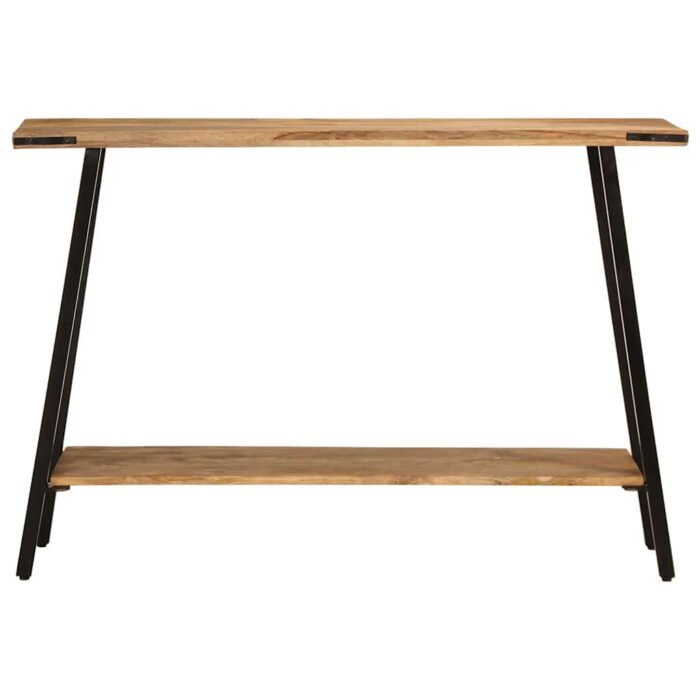 Table console 110x30x75 cm bois de manguier massif – Image 2