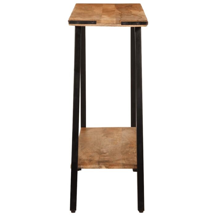 Table console 110x30x75 cm bois de manguier massif – Image 3
