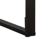 Table à manger 160x80x75 cm bois massif d'acacia – Image 7