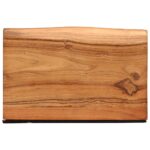Étagères murales 2 pcs 30x20x3,5 cm bois massif d'acacia – Image 6
