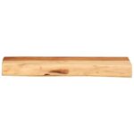 Étagères murales 2 pcs 40x20x3,5 cm bois massif d'acacia – Image 3