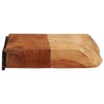 Étagères murales 2 pcs 40x20x3,5 cm bois massif d'acacia – Image 4