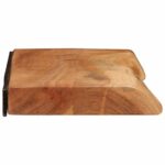 Étagères murales 2 pcs 80x20x3,5 cm bois massif d'acacia – Image 4