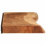 Étagères murales 2 pcs 100x20x3,5 cm bois massif d'acacia – Image 4