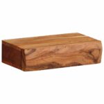 Étagères murales 2 pcs 30x17x8 cm bois massif d'acacia – Image 2