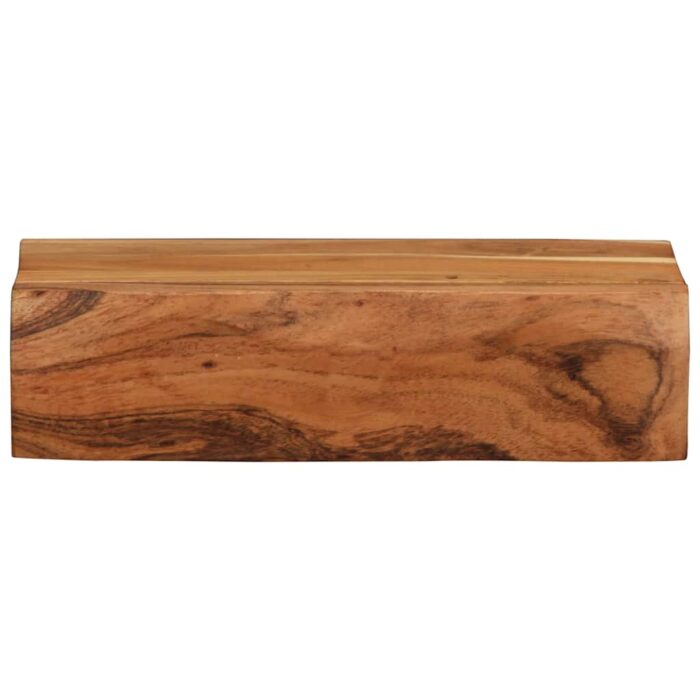 Étagères murales 2 pcs 30x17x8 cm bois massif d'acacia – Image 6