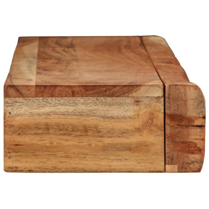 Étagères murales 2 pcs 100x17x8 cm bois massif d'acacia – Image 7