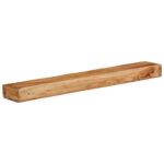 Étagères murales 2 pcs 100x17x8 cm bois massif d'acacia – Image 8