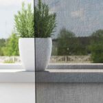 Rideaux en voile avec passe-tringles 2 pcs noir – Image 3