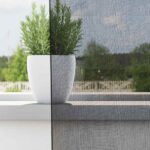 Rideaux en voile avec passe-tringles 2 pcs noir – Image 3