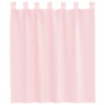 Rideaux en voile avec passe-tringles 2 pcs rose clair – Image 4