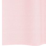 Rideaux en voile avec passe-tringles 2 pcs rose clair – Image 6