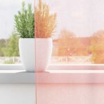 Rideaux en voile avec passe-tringles 2 pcs rose – Image 3