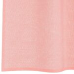 Rideaux en voile avec passe-tringles 2 pcs rose – Image 6