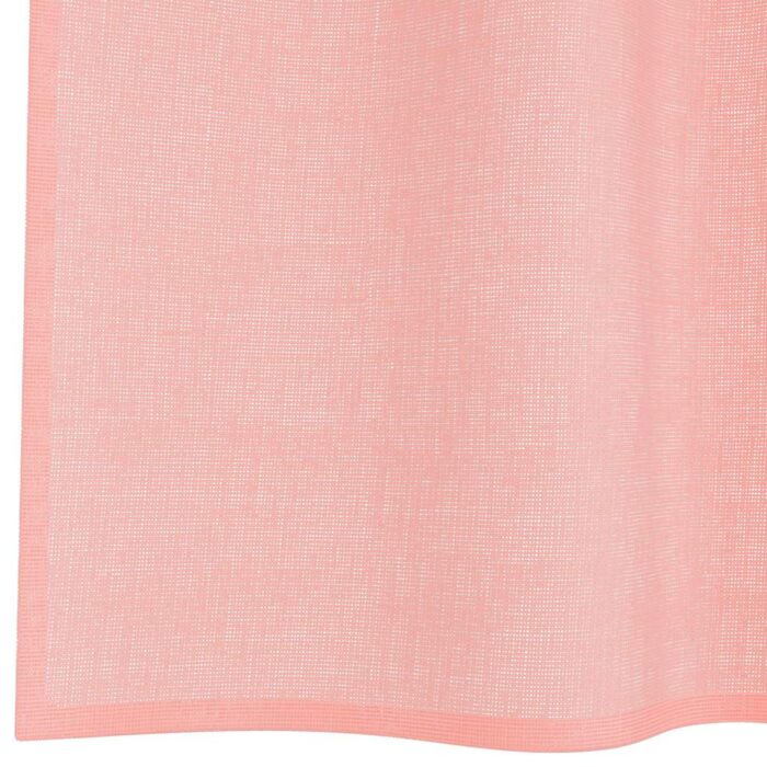 Rideaux en voile avec passe-tringles 2 pcs rose – Image 6