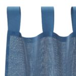 Rideaux en voile avec passe-tringles 2 pcs bleu royal – Image 5