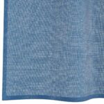 Rideaux en voile avec passe-tringles 2 pcs bleu royal – Image 6