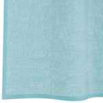 Rideaux en voile avec passe-tringles 2 pcs turquoise – Image 6